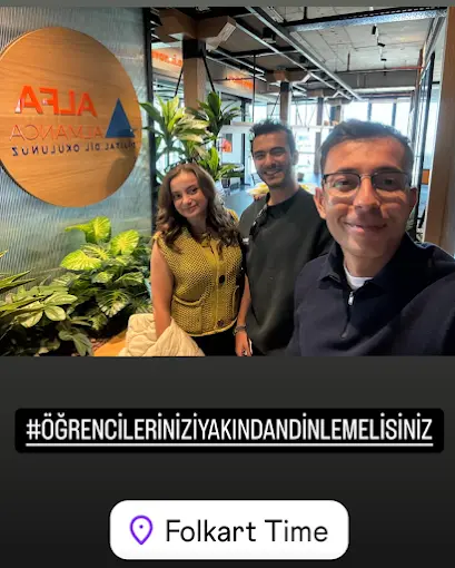 Alfa Almanca öğrencileriyle